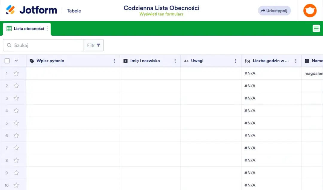 Jak zrobić praktyczną listę obecności w Excelu - poradnik dla początkujących