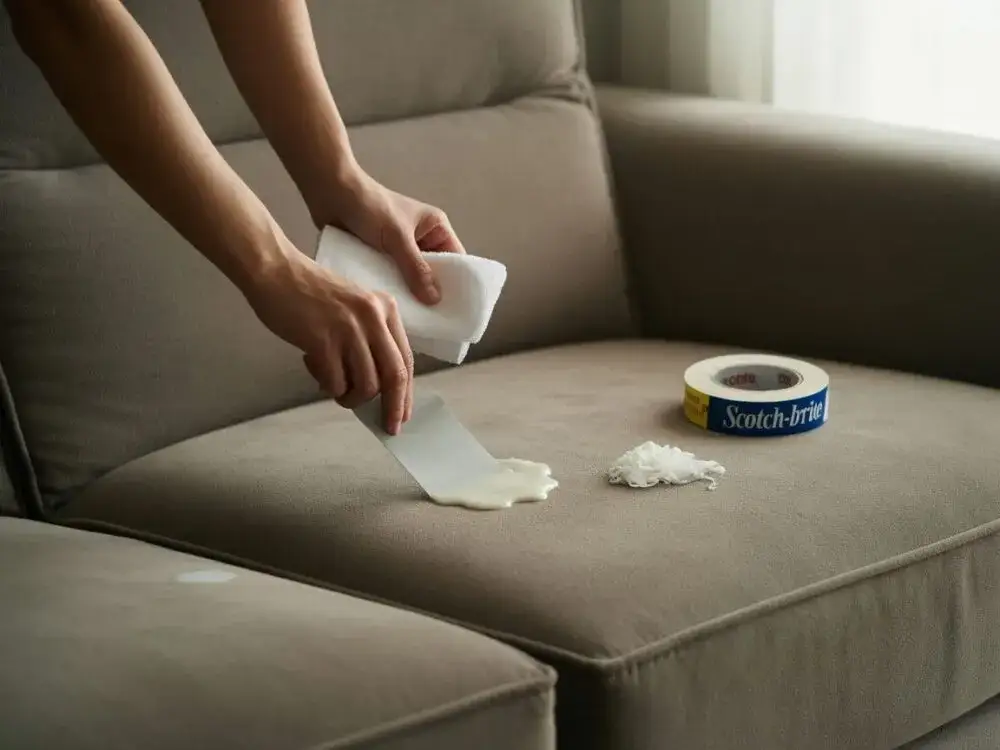 Jak usunąć wosk z kanapy - skuteczne metody na trudne plamy