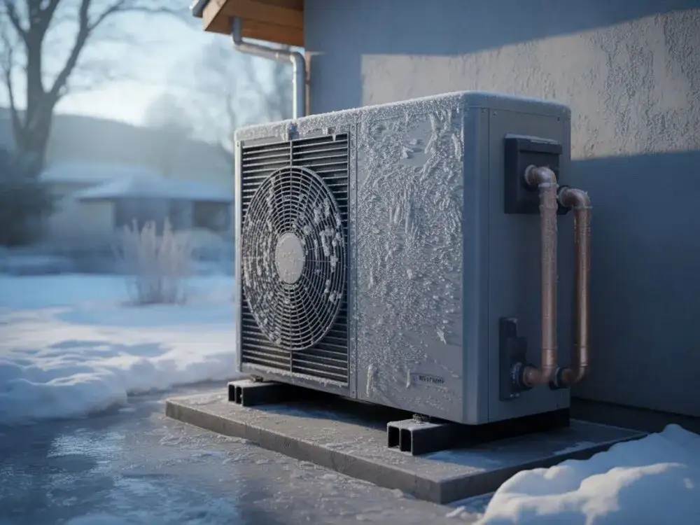 Zamarznięta pompa ciepła: Kiedy szron to problem, a kiedy norma?
