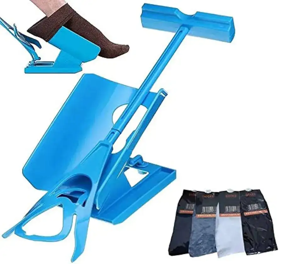 Jak ułatwić zakładanie skarpet? Przyrząd, który zmieni Twoje życie