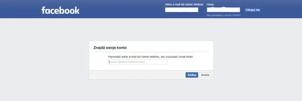 Jak odzyskać facebooka i odzyskać dostęp do swojego konta bez stresu