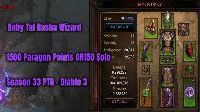 Tal Rasha dla czarodziejki w Diablo 3 - najlepszy farmingowy zestaw