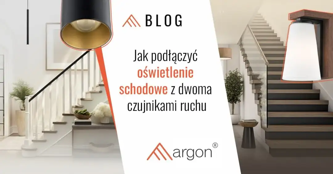Jak podłączyć oświetlenie schodowe z dwoma czujnikami ruchu, aby uniknąć problemów