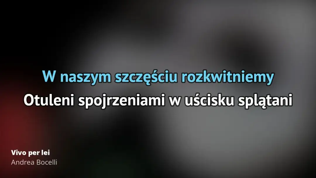 "Vivo per lei": Żyję dla niej? Odkryj prawdziwe znaczenie hitu