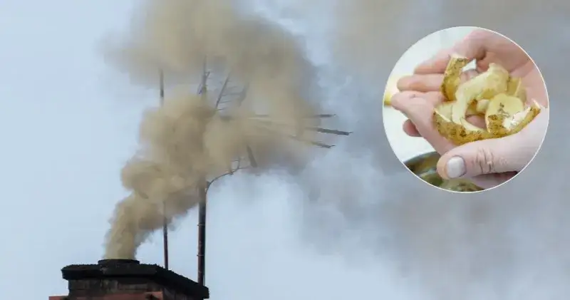 Palenie obierek z ziemniaków w kominie: Niebezpieczny mit