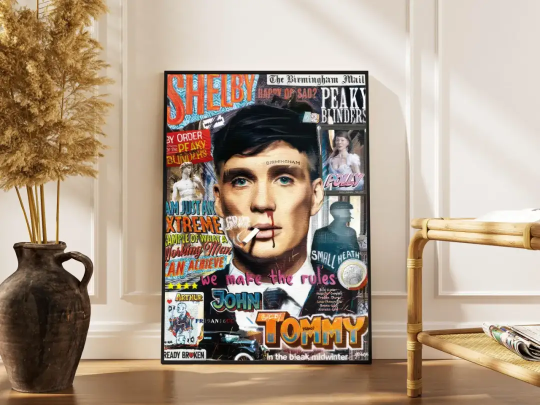 Stylowy plakat "Peaky Blinders" - dodatek do każdego wnętrza