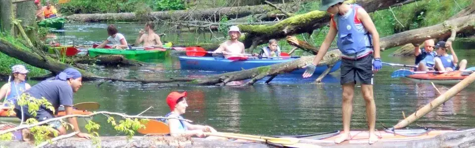 Spływ kajakowy Brda Piekiełko - uniknij niebezpieczeństw na trasie