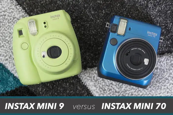 Instax Mini 90 vs Instax Mini 70 - Porównanie aparatów i ich opcji