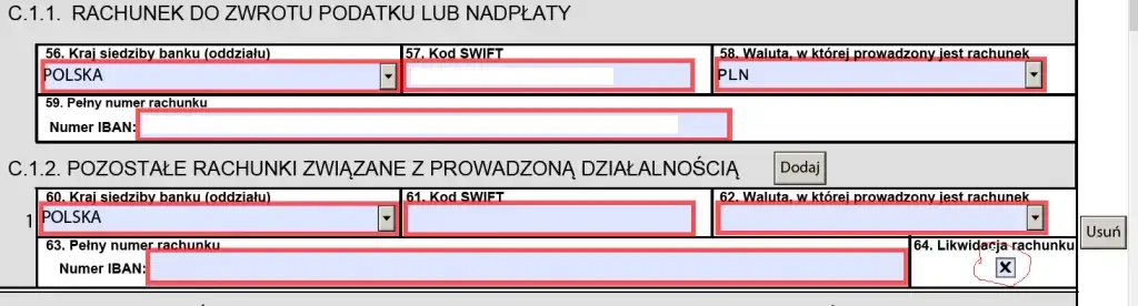 Jak dodać rachunek bankowy do CEIDG? Instrukcja krok po kroku