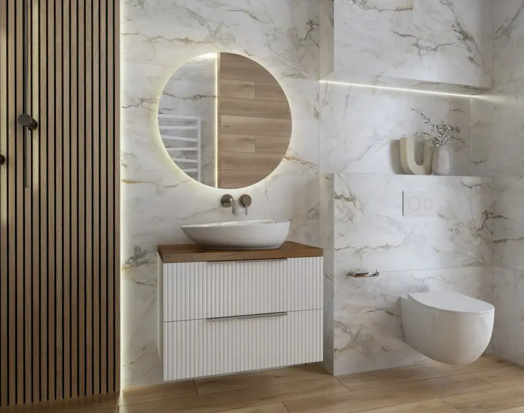 Jak szafki łazienkowe drewniane podkreślą styl Twojej łazienki?
