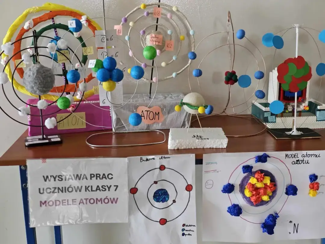 Model atomu na 5! Zbuduj go łatwo krok po kroku