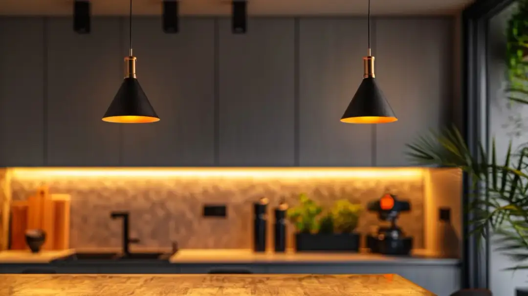 Oświetlenie nad barkiem: Jakie oświetlenie nad barkiem kuchennym jest najlepsze?