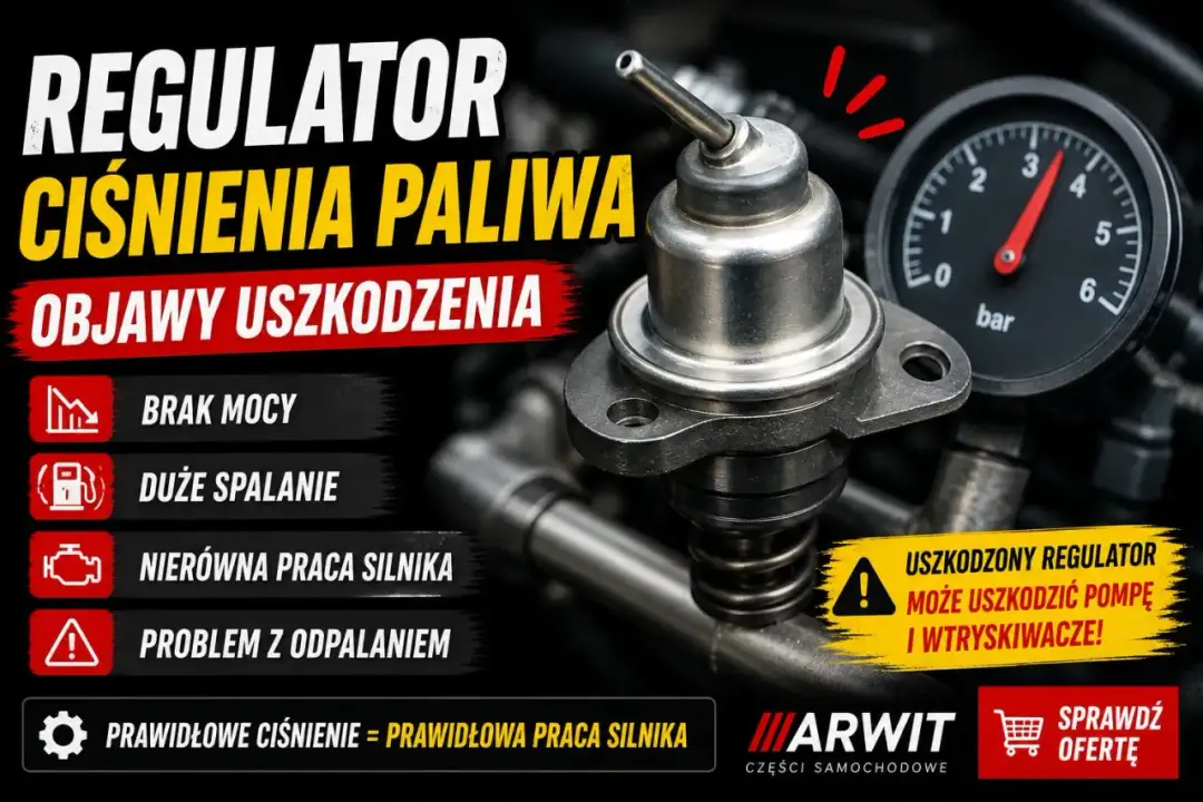 Straciłeś moc? Uszkodzony regulator ciśnienia paliwa - objawy i koszty