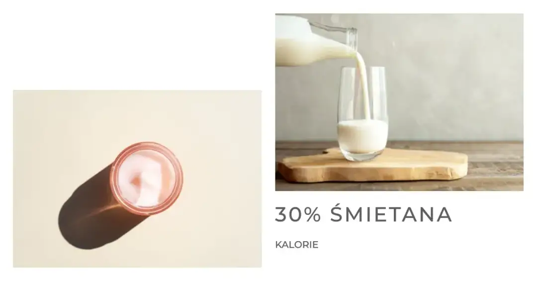 Ile kcal ma śmietana 30? Zaskakujące informacje o kaloriach!