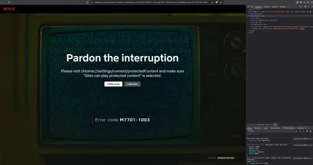 Napraw błąd Netflix M7701-1003: Aktualizacja Widevine krok po kroku
