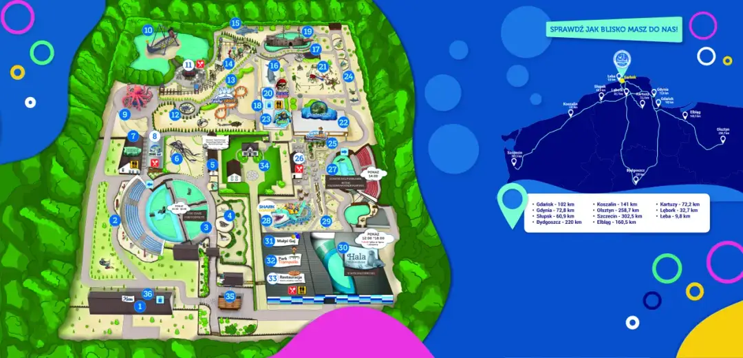  Fokarium w Sea Park Sarbsk - największy oceanarium w Polsce