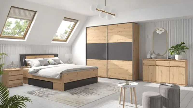 Jak ustawić meble w pokoju z dwoma oknami, aby nie stracić światła?