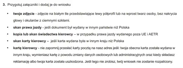 Jakie dokumenty są potrzebne do karty kierowcy w Polsce?