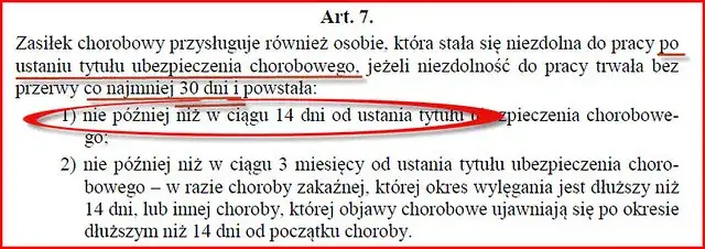 Kiedy ZUS wypłaca chorobowe po ustaniu zatrudnienia? Sprawdź warunki