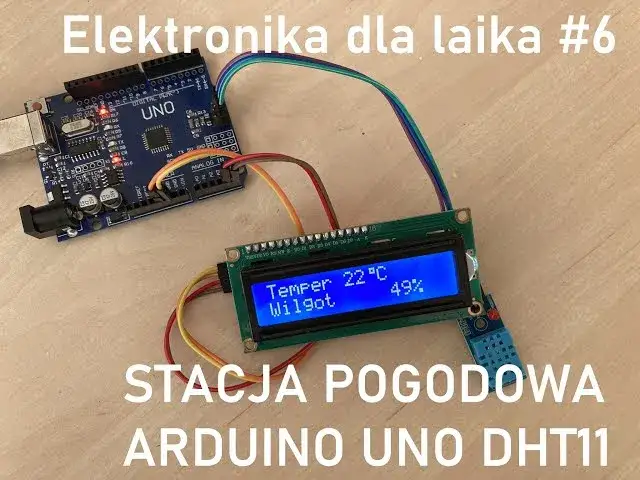 Jak zbudować domową stację pogodową Arduino - krok po kroku
