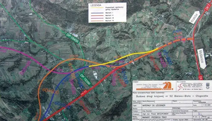 Szczegółowa mapa Beskidzkiej Drogi Integracyjnej - uniknij problemów w podróży
