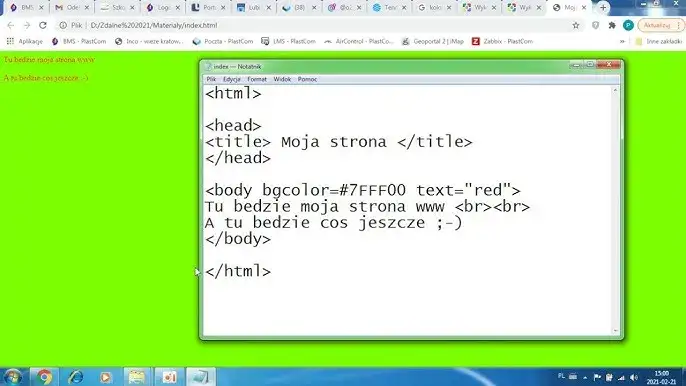 Jak dodać tło do strony HTML w notatniku bez zbędnych trudności