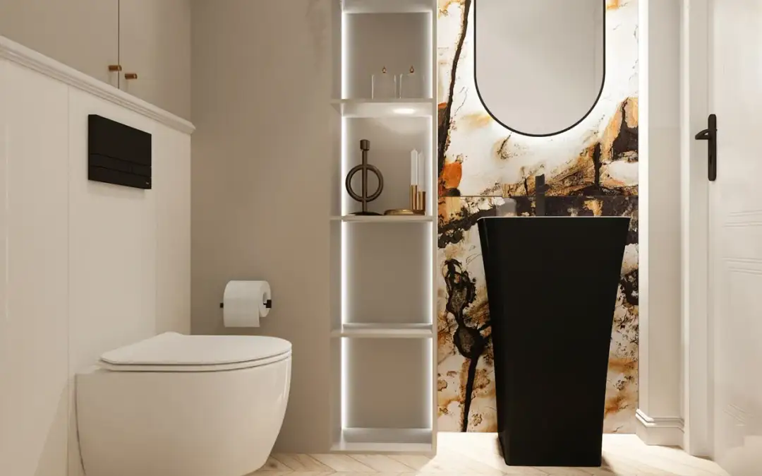 Mała toaleta w bloku: Sekrety aranżacji, które odmienią Twoje WC