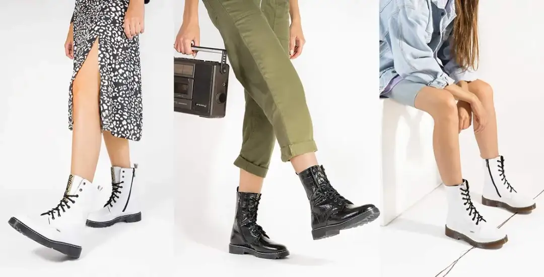 Modne stylizacje sukienka i glany: Rewolucyjne połączenie dla odważnych