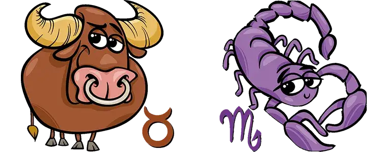 Skorpion w związku z Bykiem, Rakiem i Skorpionem: zgodność