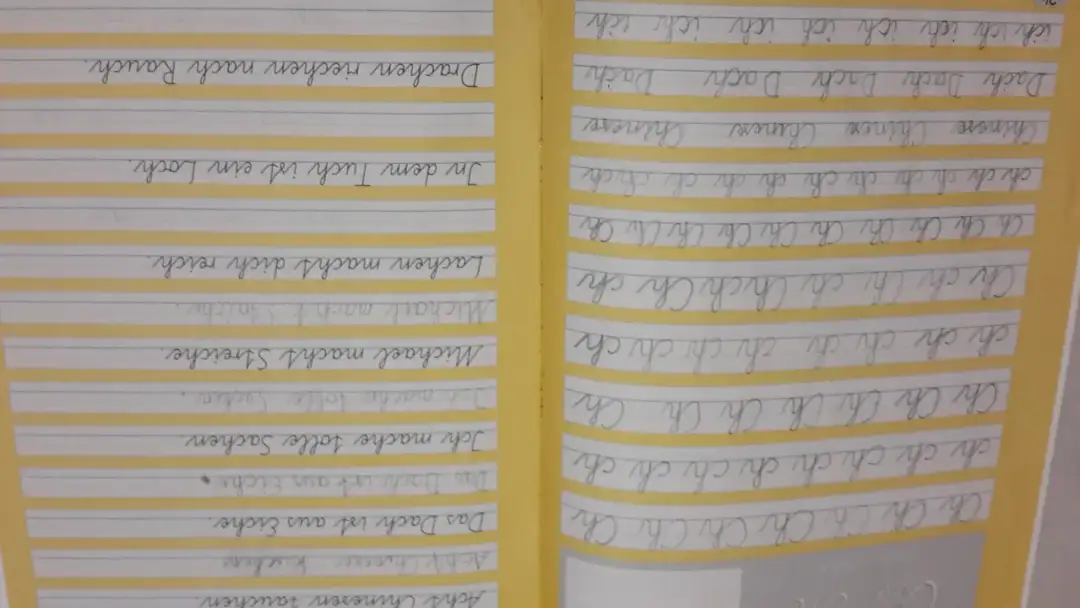 Jak pisać w zeszycie w szeroką linię, aby uniknąć bałaganu?