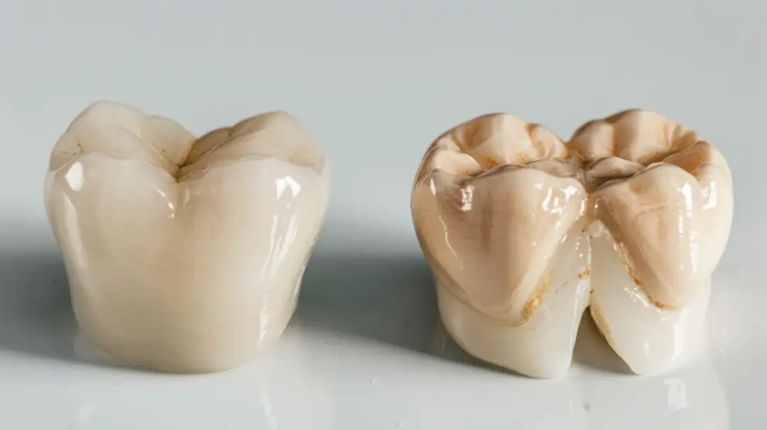 Porównanie korony akrylowej i kompozytowej: Która jest lepsza?