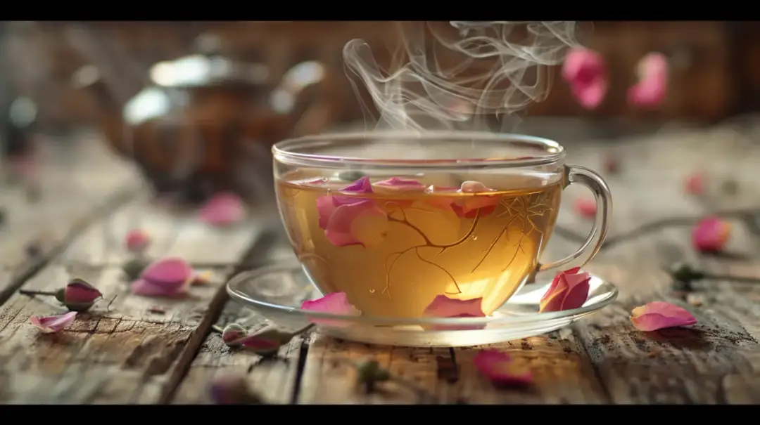 Kwiat róży w herbacie: Dlaczego jest tak popularnym dodatkiem?