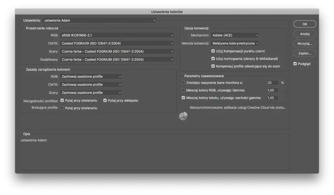 Jak zmienić RGB na CMYK w Photoshopie bez utraty jakości kolorów