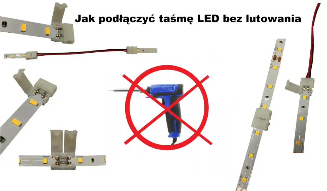Jak podłączyć taśmę LED bez zasilacza - Bezpieczne metody