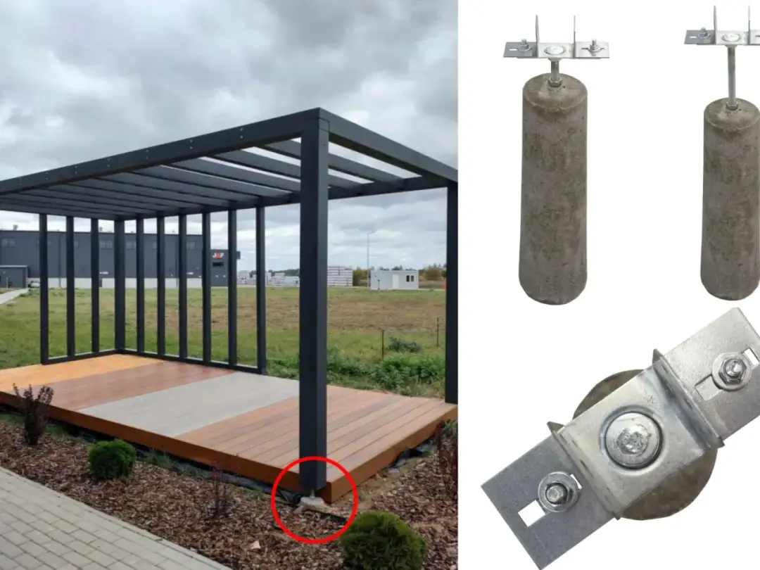 Słupki betonowe do tarasu: Solidny fundament Twojej konstrukcji