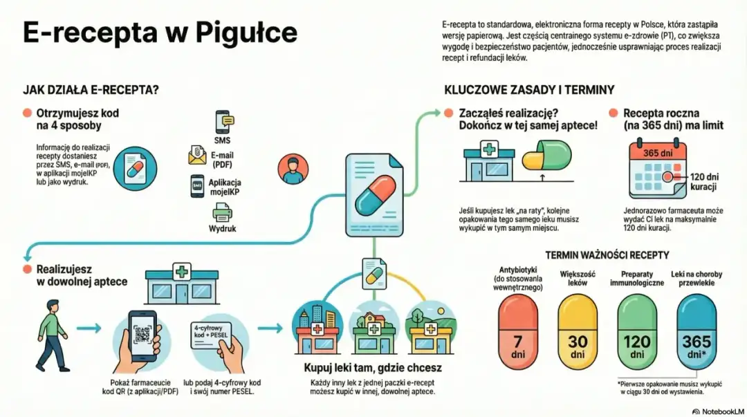 Jak sprawdzić ważność e-recepty? Terminy i pułapki, by nie stracić leków.