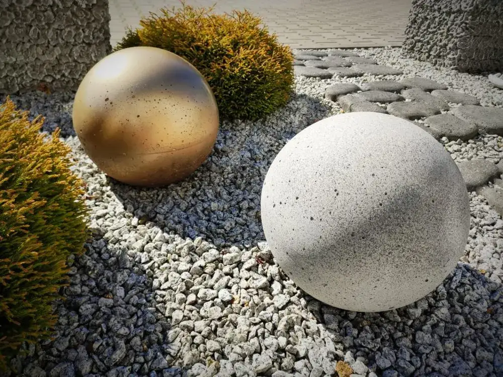 Kule z betonu - eleganckie dekoracje do ogrodu i wnętrz