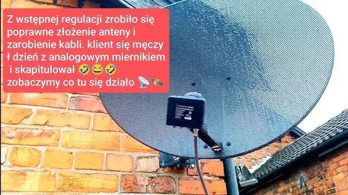 Montaż anteny satelitarnej: Ustaw Hot Bird krok po kroku