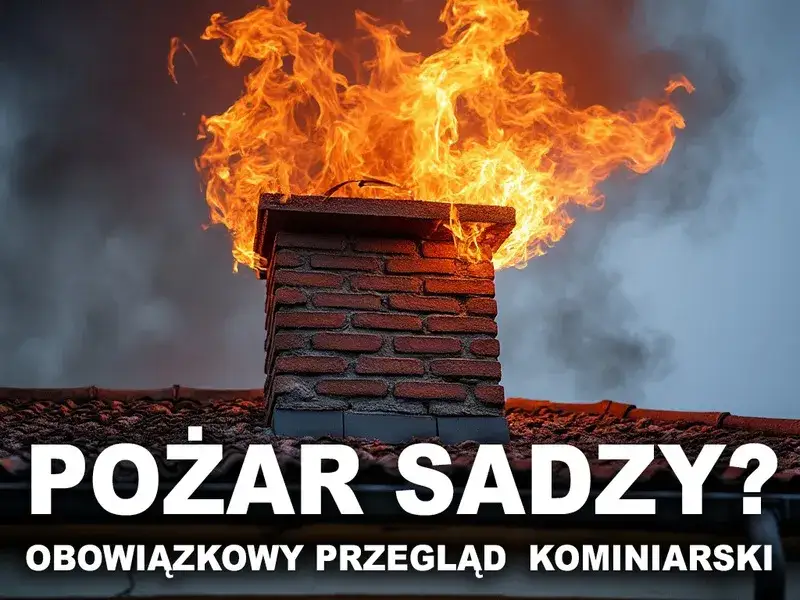 Jak rozpoznać pożar sadzy w kominie i uniknąć niebezpieczeństwa
