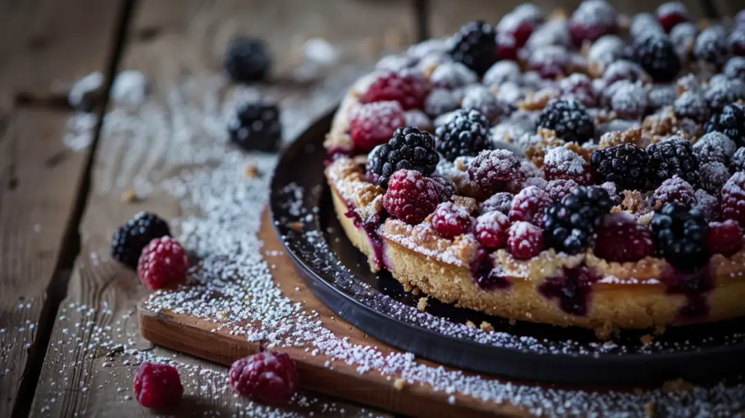 Ciasto drożdżowe z jeżynami: Najlepsze na letni deser