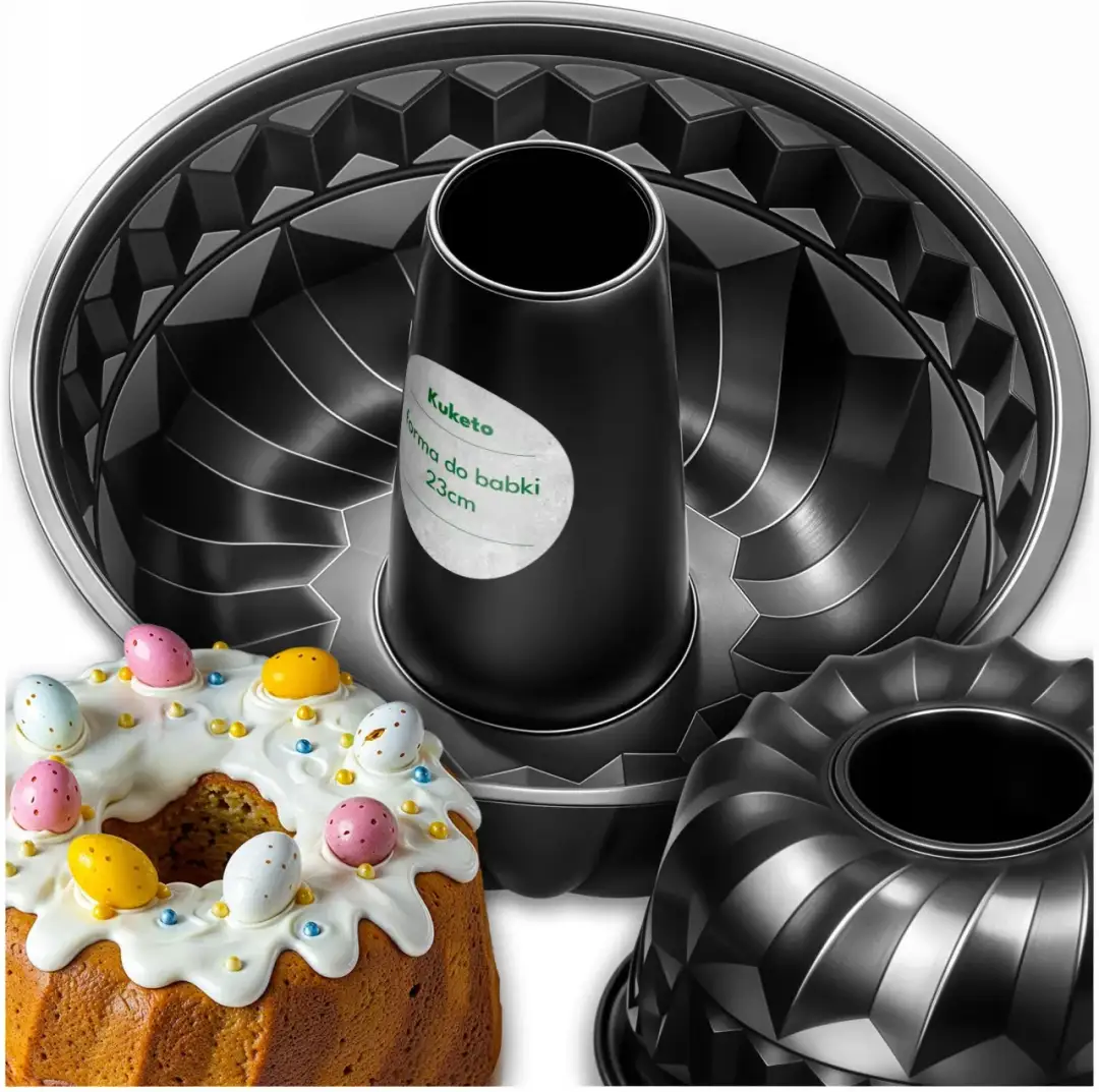 Jak zrobić tortownicę z kominem, aby piec idealną babkę?