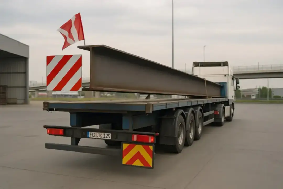 Ładunek wystający z przyczepy? Znamy wszystkie limity i kary!