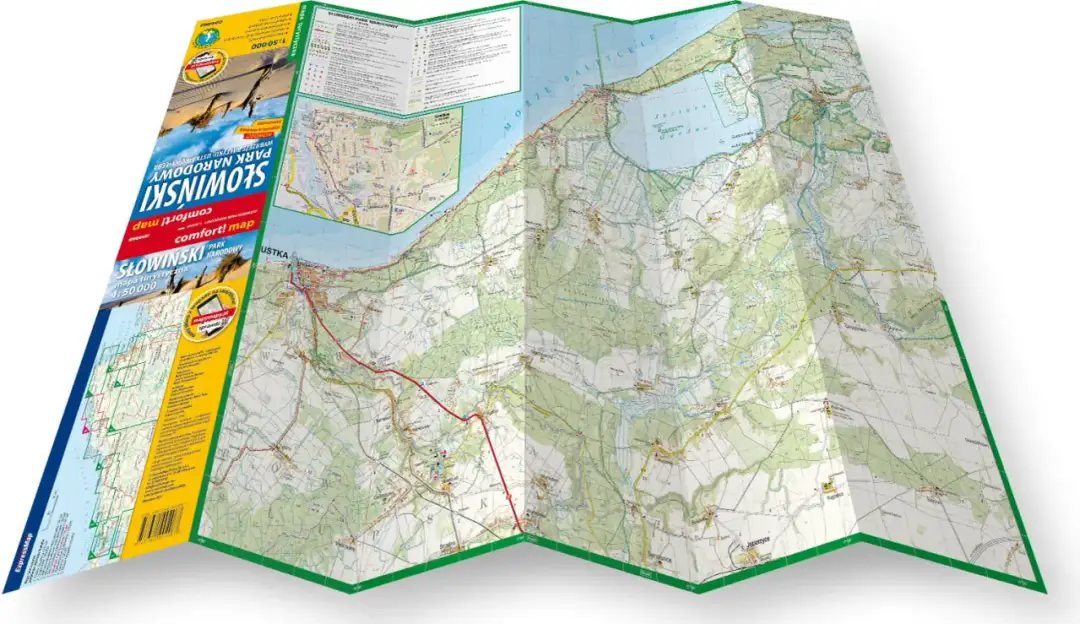 Kompletna mapa wybrzeża bałtyckiego Ustka i okolice: najlepsze atrakcje