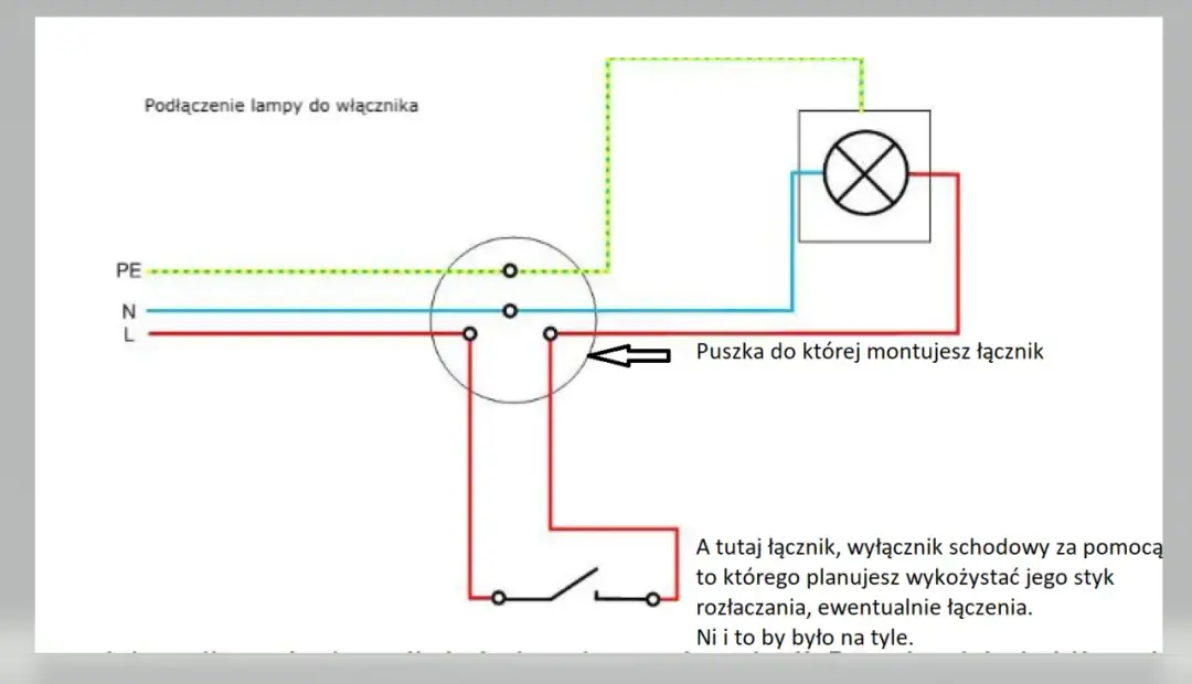 Masz włącznik schodowy? Podłącz go jako zwykły - schemat, DIY
