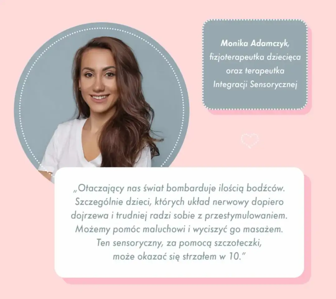 Szczotka sensoryczna dla dzieci: Rozwój, emocje i spokojny sen