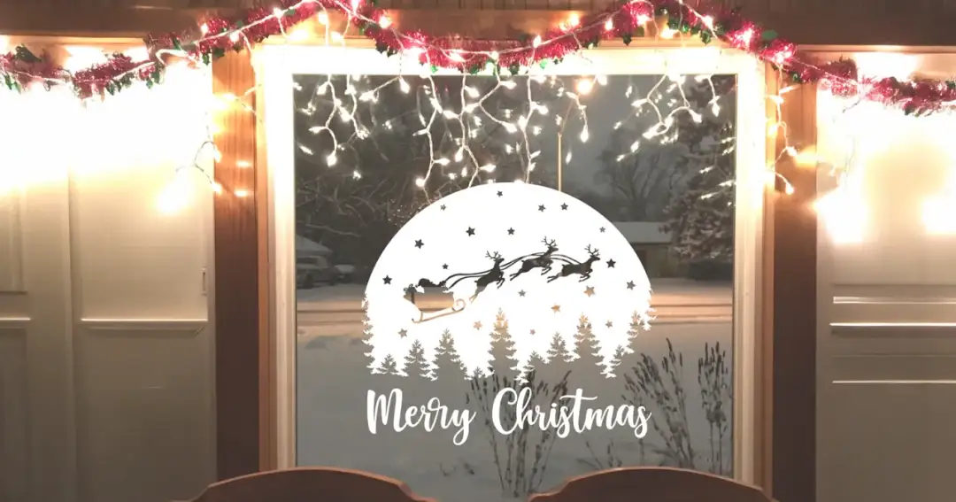 Jak ustroić okna na Boże Narodzenie i stworzyć świąteczny klimat