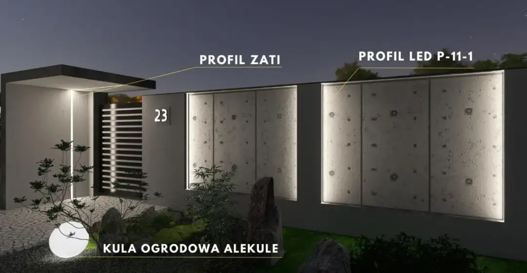 Nowoczesne oświetlenie ogrodzenia - Estetyka, bezpieczeństwo, funkcje