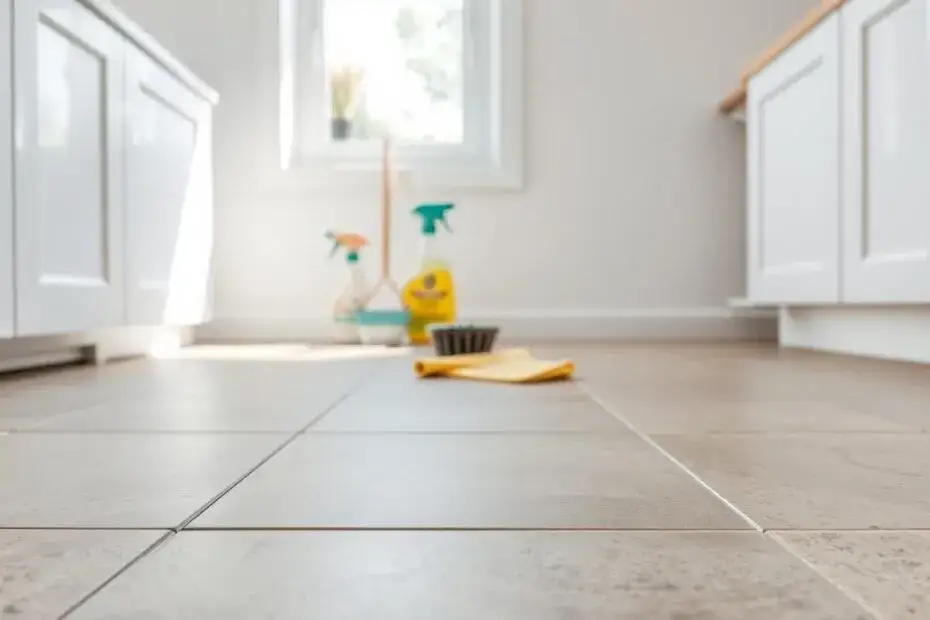 Czym myć kafelki podłogowe, aby uniknąć trudnych plam?