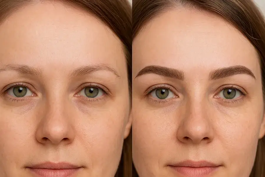 Makijaż permanentny brwi: Pielęgnacja po zabiegu co robić, czego unikać?