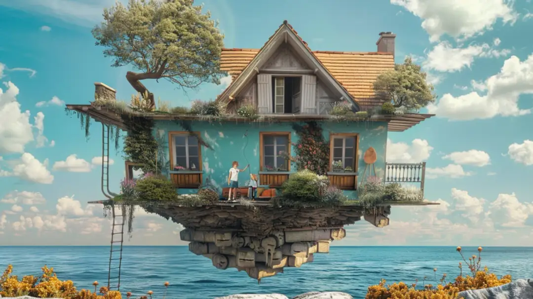 Niesamowity dom do góry nogami w Łebie: Atrakcja dla rodzin